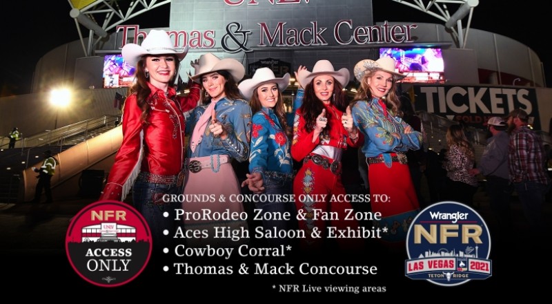 NFR Access ONLY Ticket Platform Provides an All New Way to Experience the Wrangler National Finals Rodeo