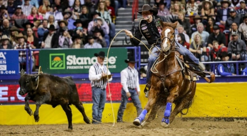 Tie-down Roper Marty Yates Swings His Way to Round 4 Victory