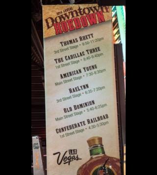 Downtown Hoedown Dec 3rd