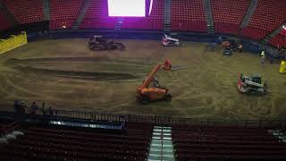 NFR Time Lapse - UNLV Hoops to Rodeo