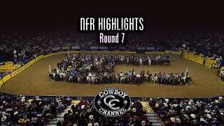 The 2022 #WranglerNFR Round 7 Highlight is provided by the Cowboy Channel.