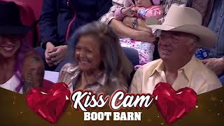 The 2022 #WranglerNFR Round 7 Kiss Cam presented by Boot Barn