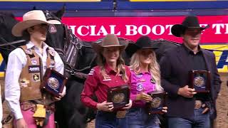 The 2022 #WranglerNFR Round 6 Resistol Rookie Presentation