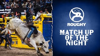 The 2025 #WranglerNFR Round 10 Roughy Match Up of the Night