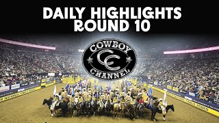 The 2023 #WranglerNFR Round 10 Highlight is provided by the Cowboy Channel.