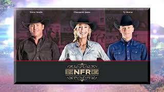 The 2022 #WranglerNFR Round 2 Vegas NFR Icon – Charmayne James.