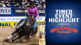 The 2025 #WranglerNFR Round 10 Timed Event Highlight of the Night presented by Bloomer Trailers