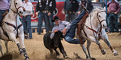 steer wrestling junior finals nfr events